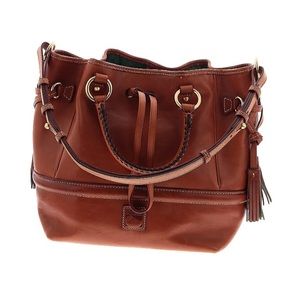 Dooney Buckley florentine bucket drawstring bag
